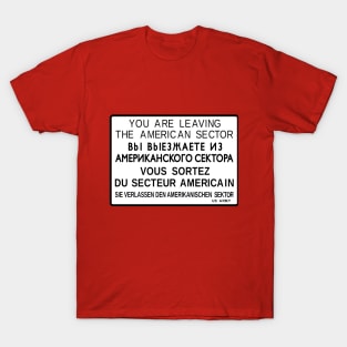 Checkpoint Charlie T-Shirt